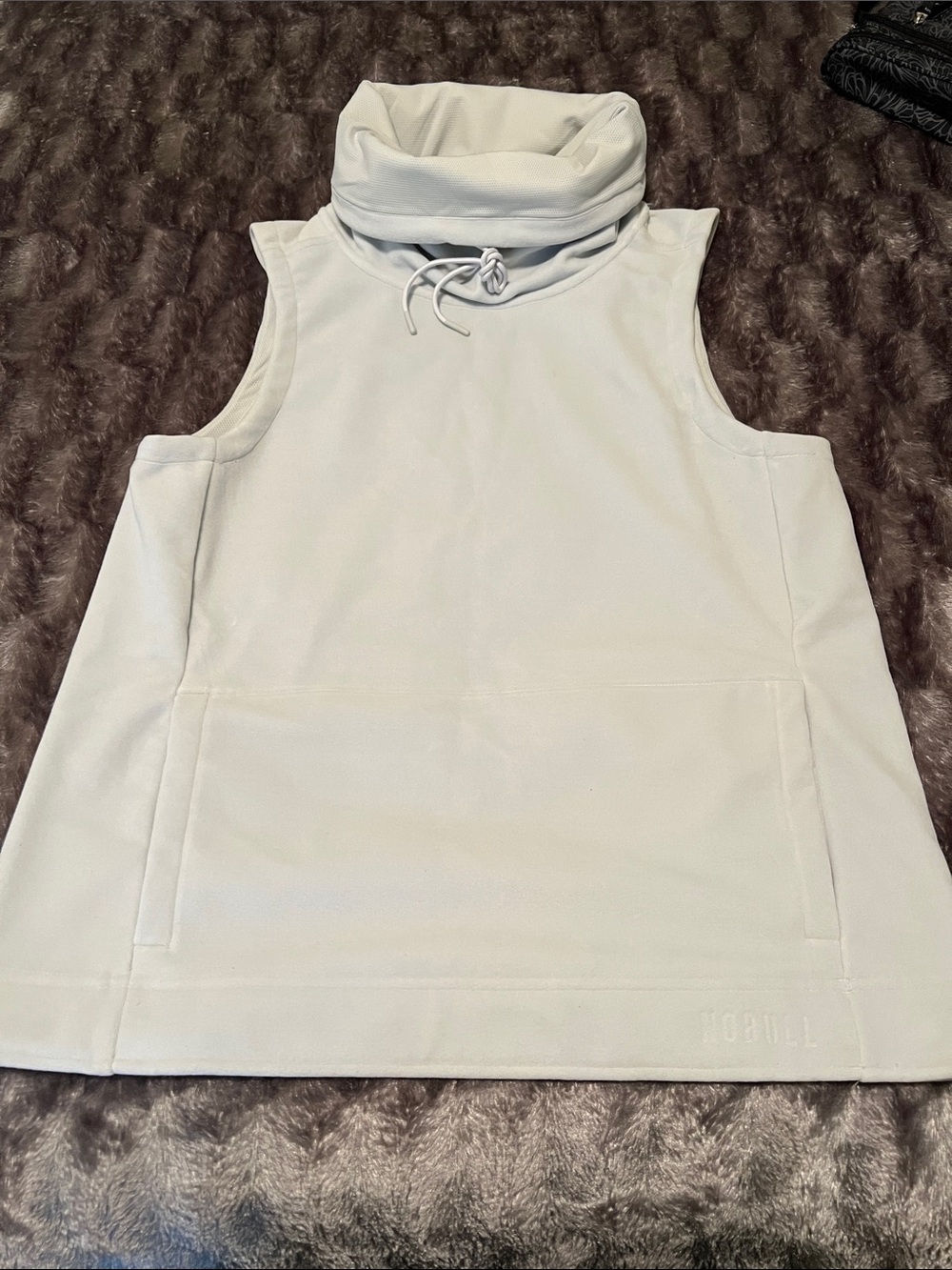 Women’s NOBULL Cowl neck Fleece Vest, size Medium